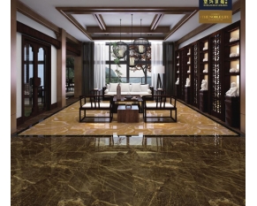 中式风格客餐厅大理石瓷砖BK85011B
