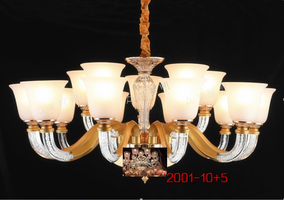 欧式风格吊灯美式吊灯水晶灯2001